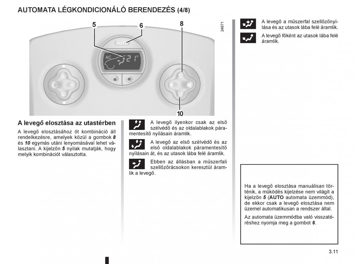 Renault Clio III 3 Kezelesi utmutato / page 145