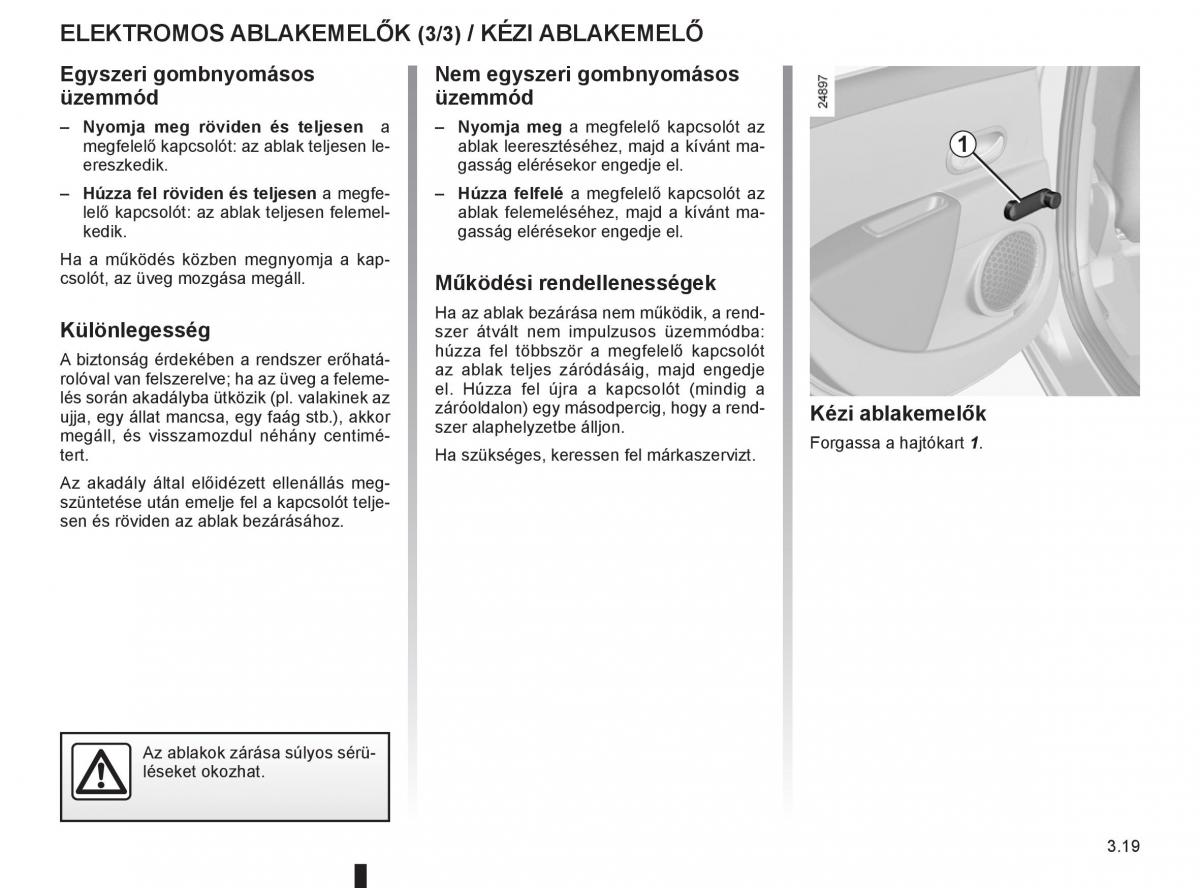 Renault Clio III 3 Kezelesi utmutato / page 153