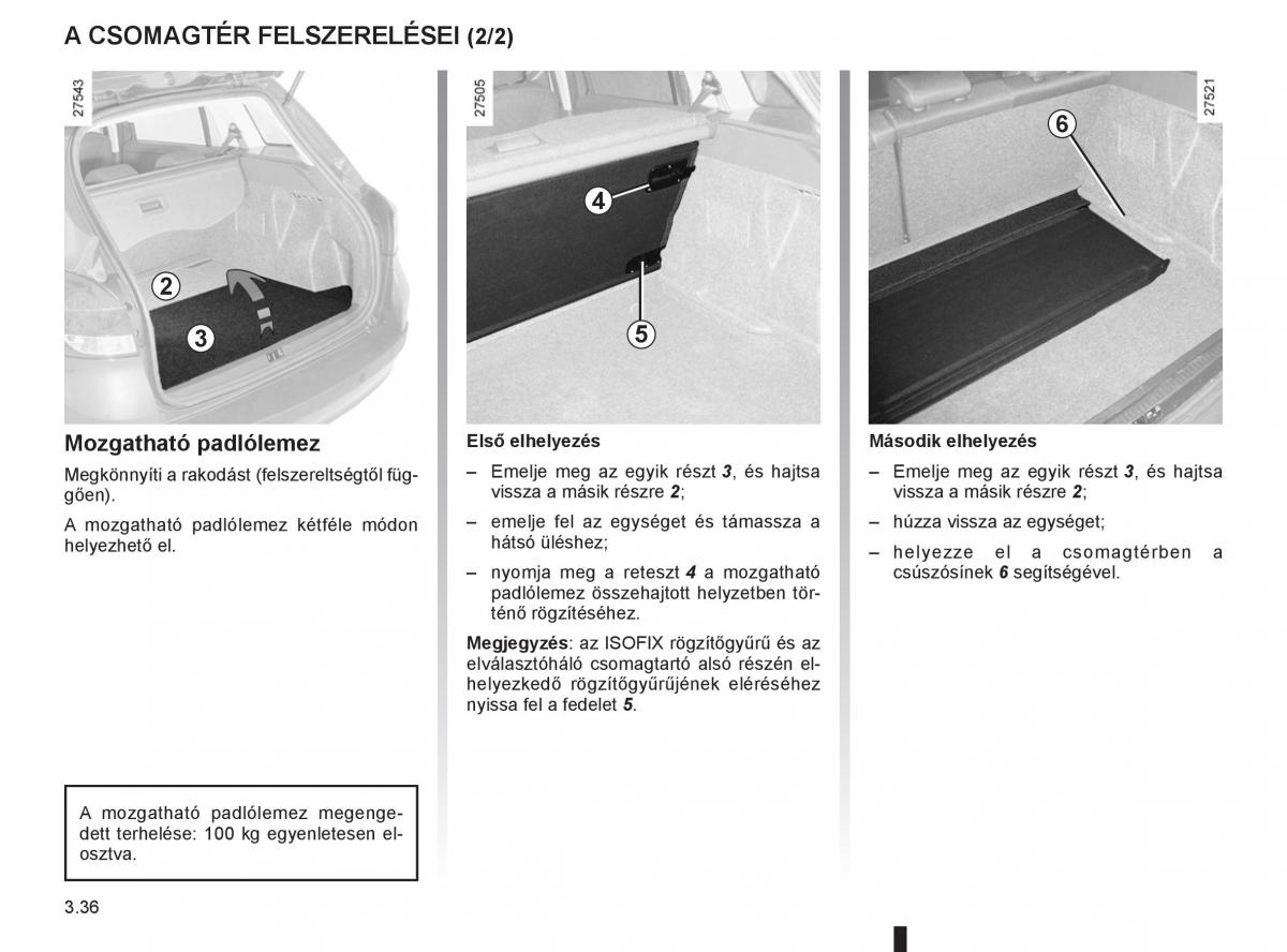 Renault Clio III 3 Kezelesi utmutato / page 170