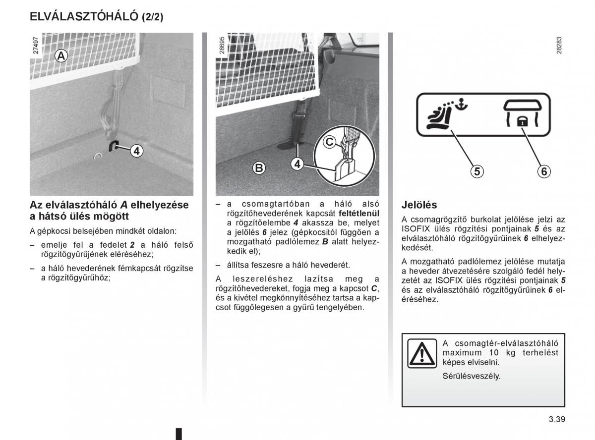 Renault Clio III 3 Kezelesi utmutato / page 173