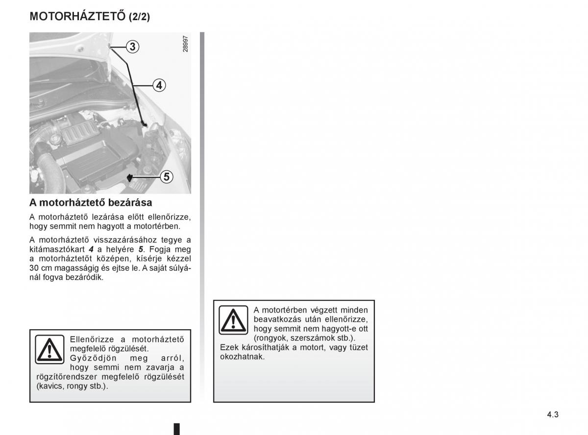 Renault Clio III 3 Kezelesi utmutato / page 179