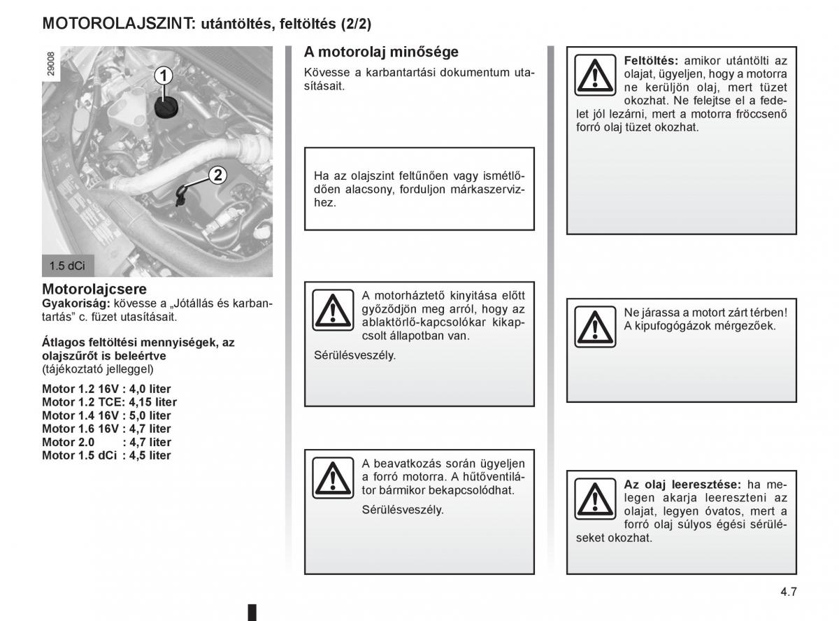 Renault Clio III 3 Kezelesi utmutato / page 183