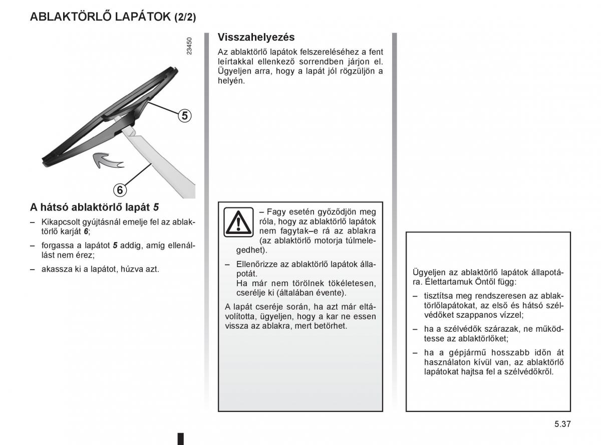 Renault Clio III 3 Kezelesi utmutato / page 229