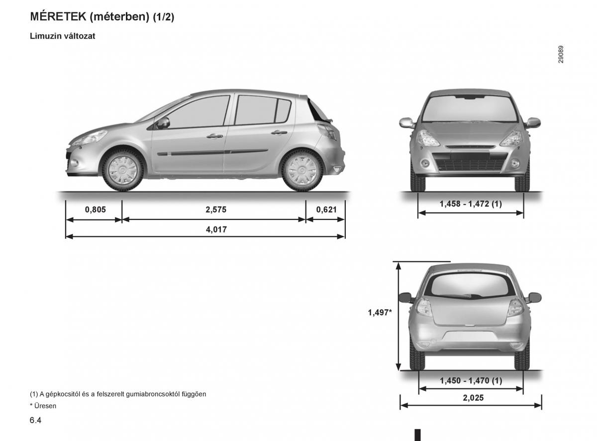 Renault Clio III 3 Kezelesi utmutato / page 244