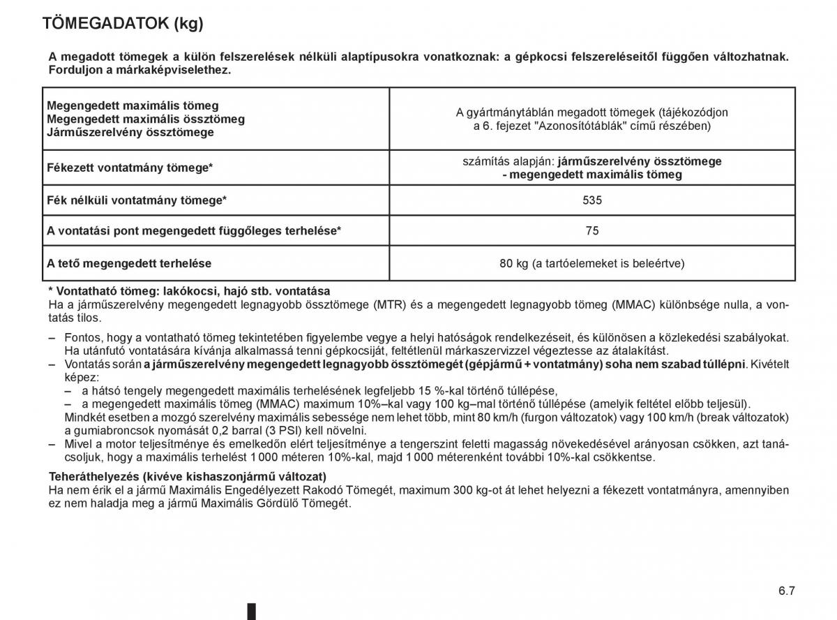 Renault Clio III 3 Kezelesi utmutato / page 247