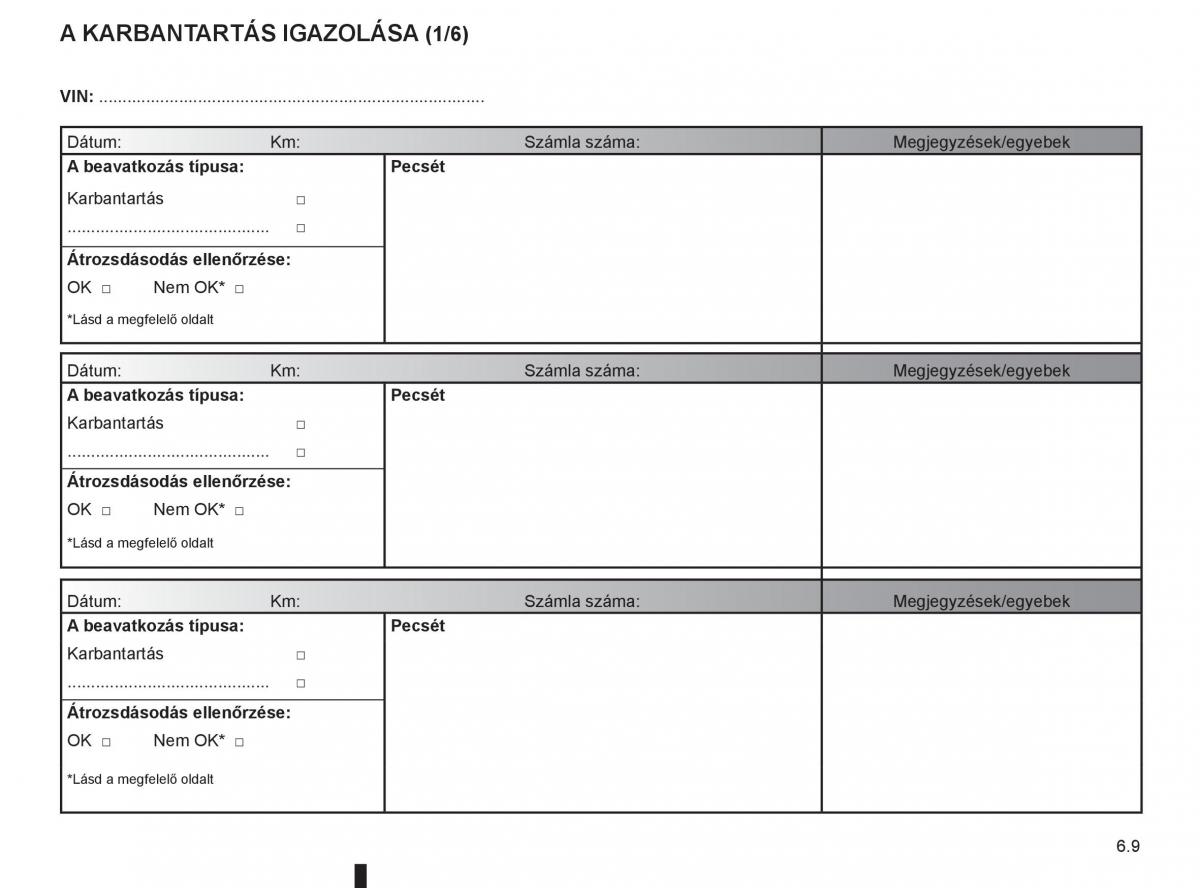 Renault Clio III 3 Kezelesi utmutato / page 249