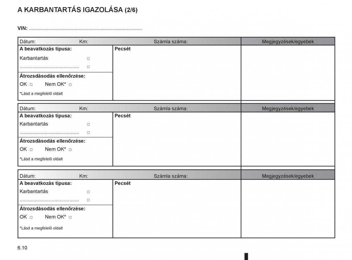 Renault Clio III 3 Kezelesi utmutato / page 250