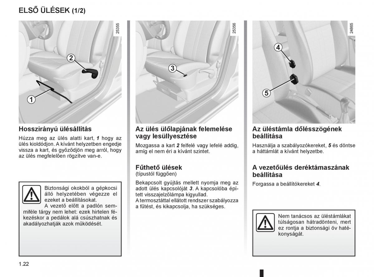 Renault Clio III 3 Kezelesi utmutato / page 28