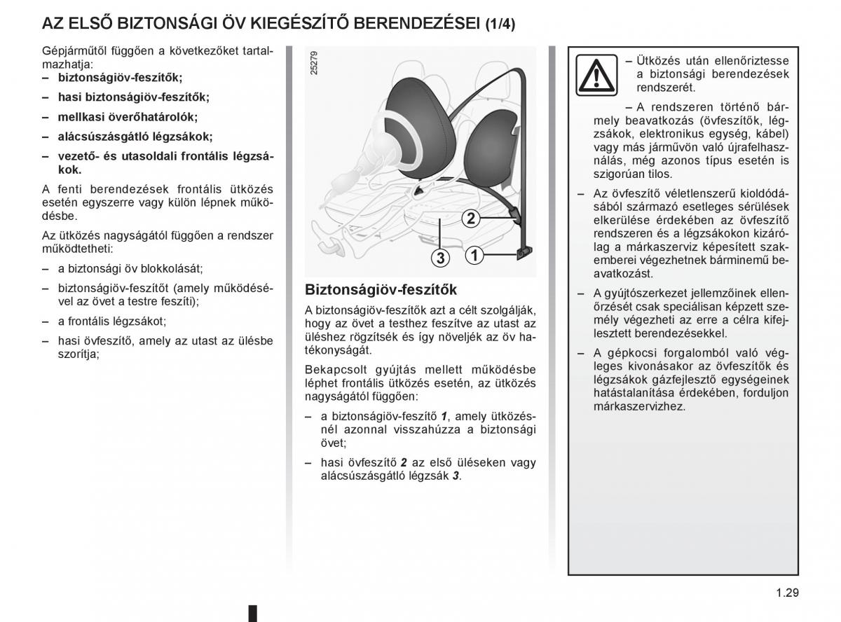 Renault Clio III 3 Kezelesi utmutato / page 35