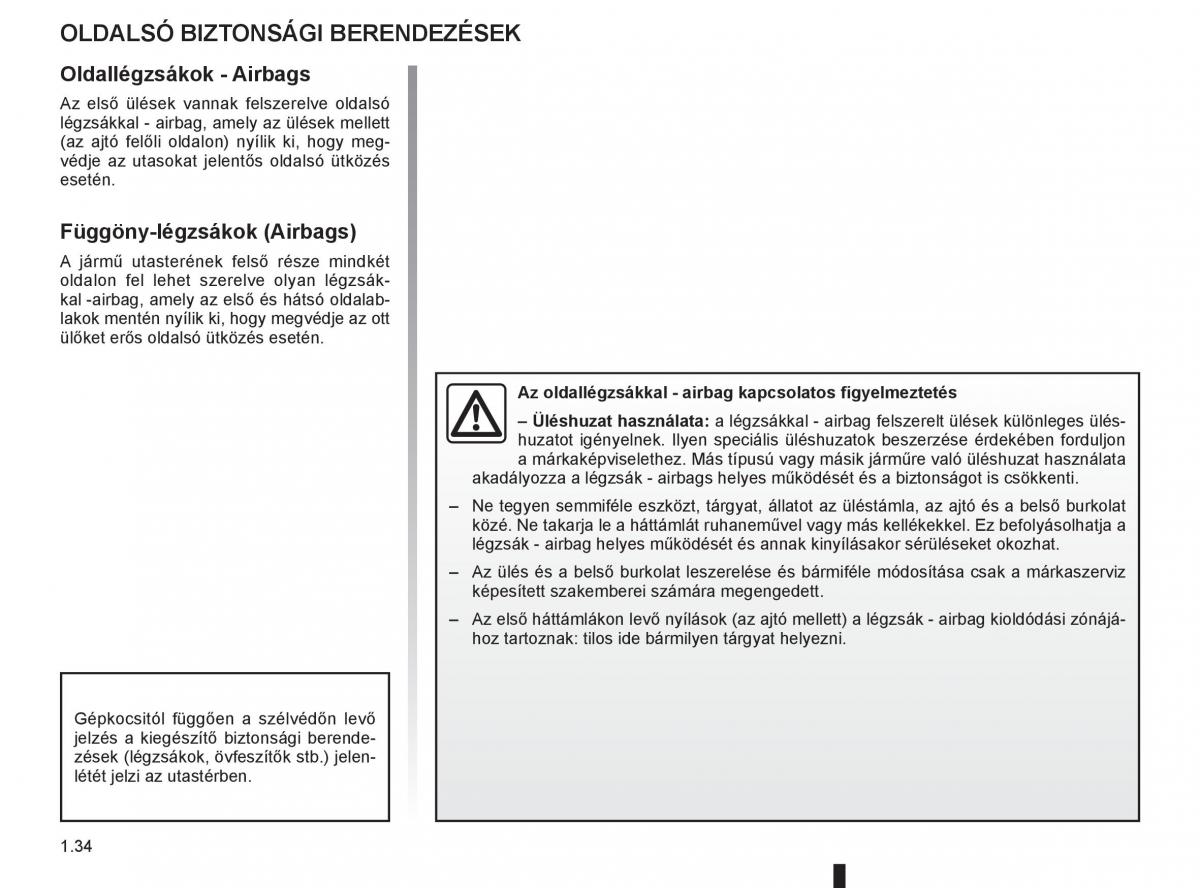 Renault Clio III 3 Kezelesi utmutato / page 40