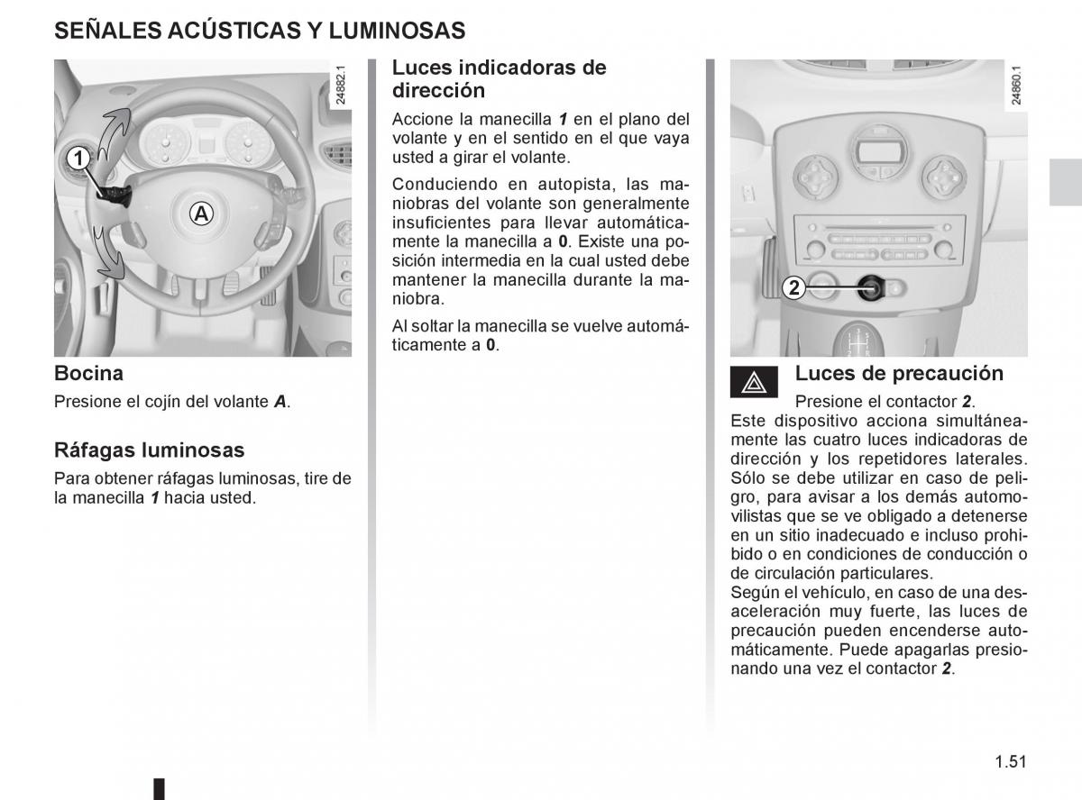 Renault Clio III 3 manual del propietario / page 57