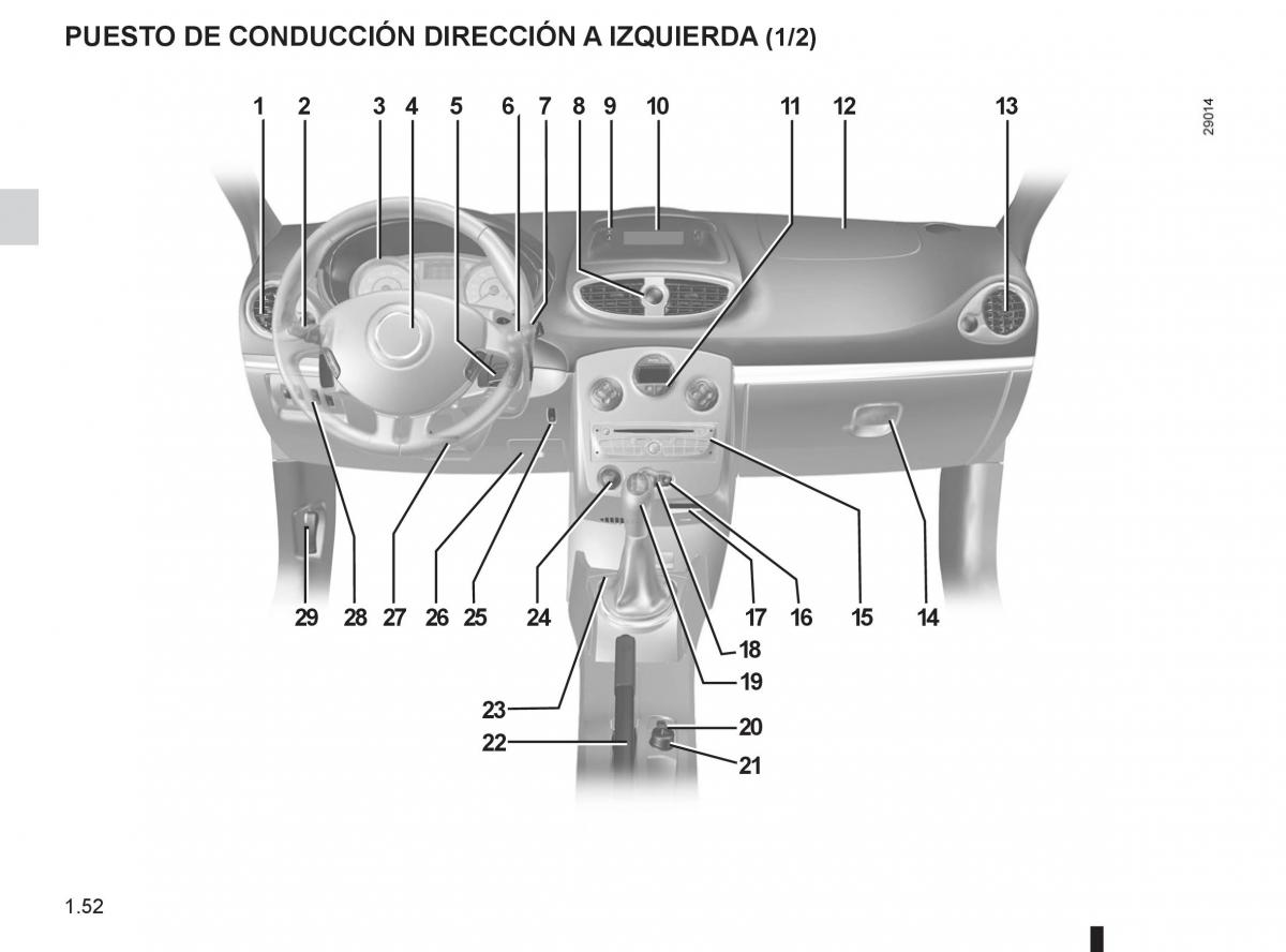 Renault Clio III 3 manual del propietario / page 58