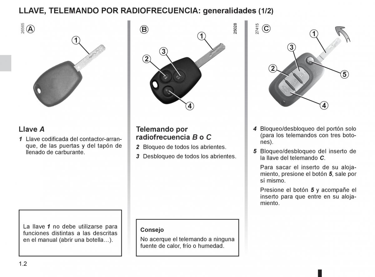 Renault Clio III 3 manual del propietario / page 8