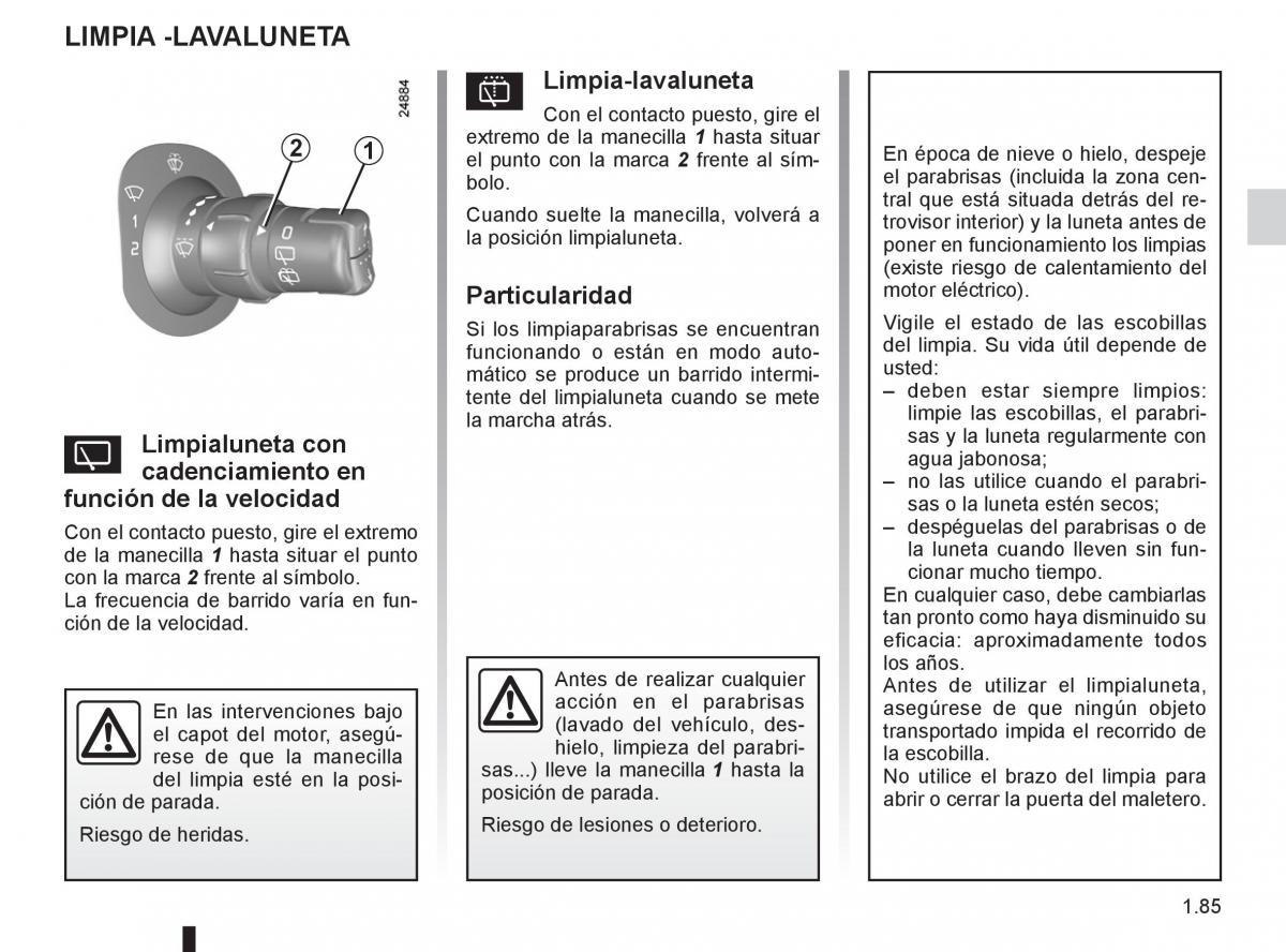 Renault Clio III 3 manual del propietario / page 91