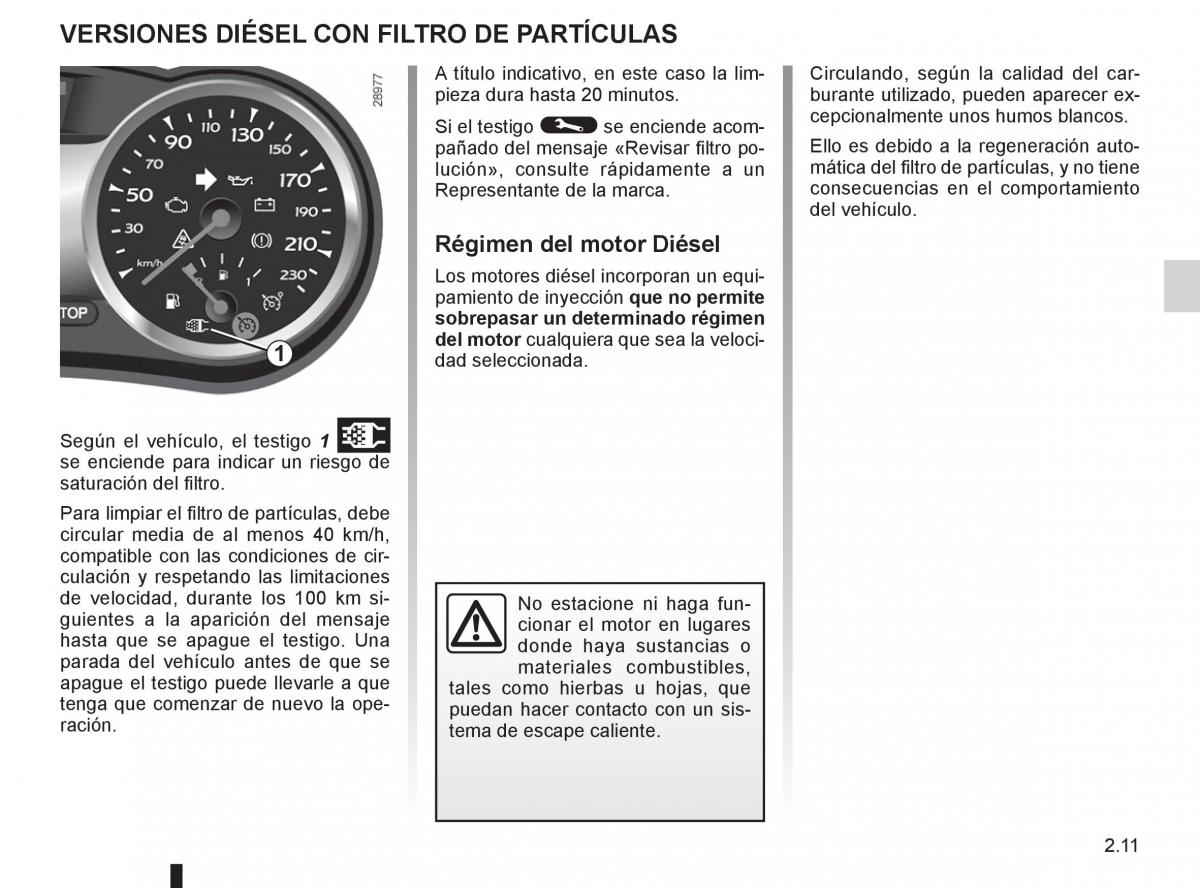 Renault Clio III 3 manual del propietario / page 105