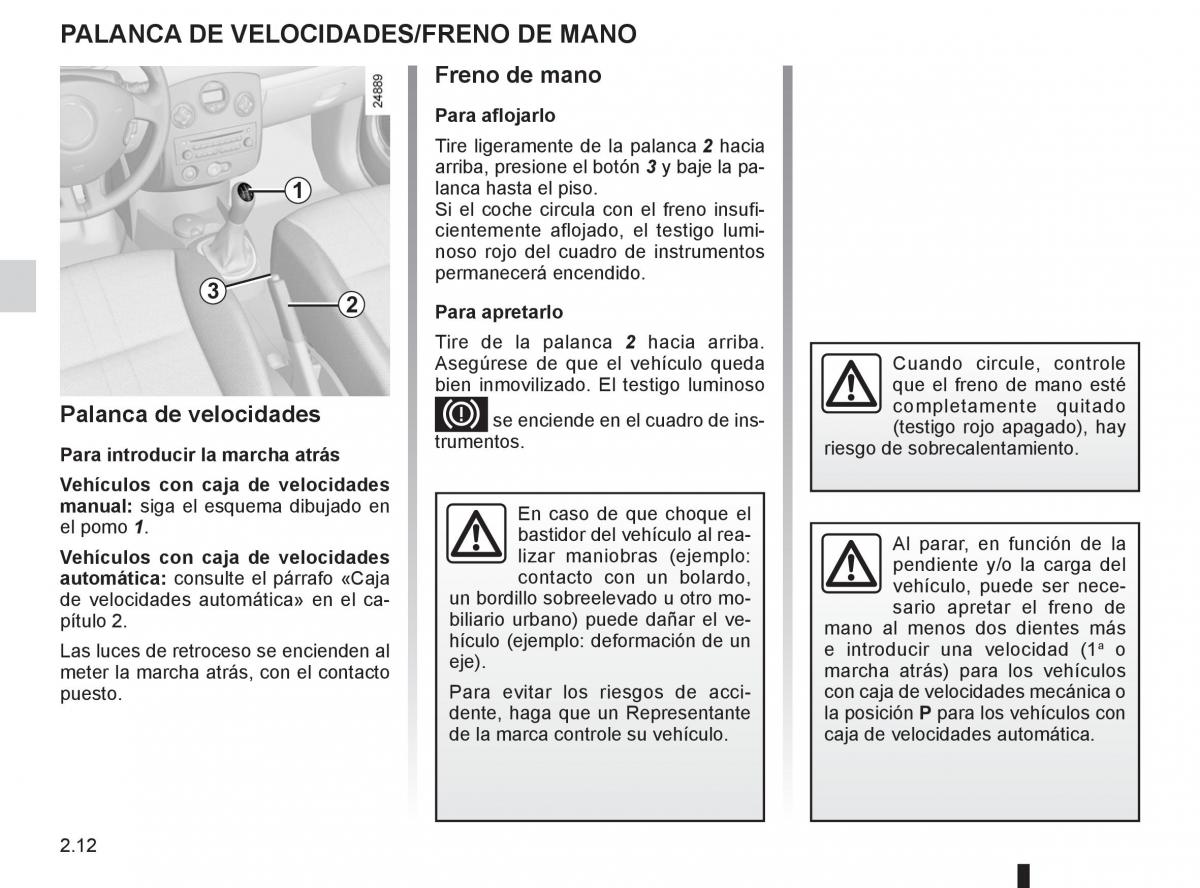 Renault Clio III 3 manual del propietario / page 106