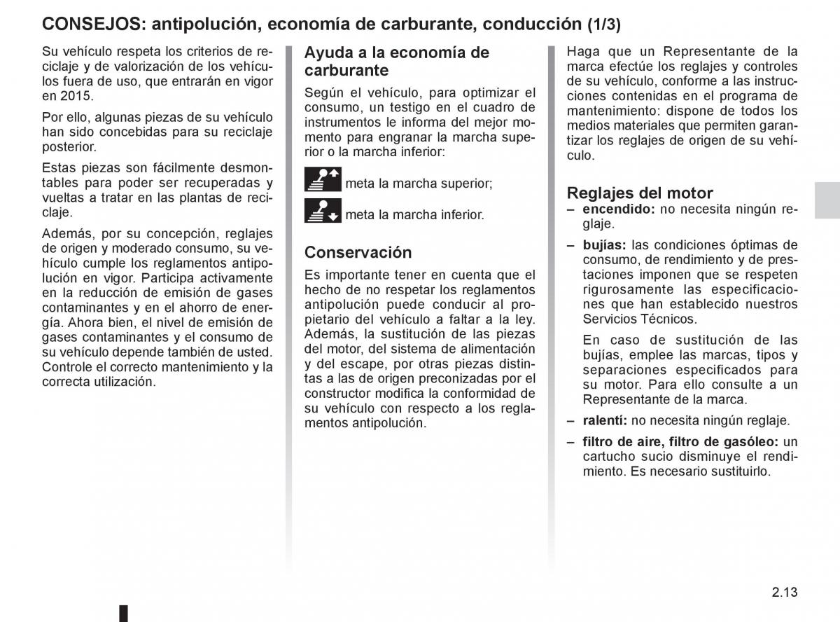 Renault Clio III 3 manual del propietario / page 107