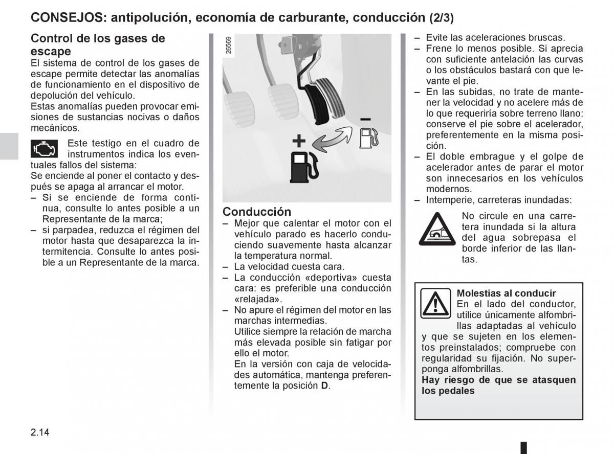 Renault Clio III 3 manual del propietario / page 108