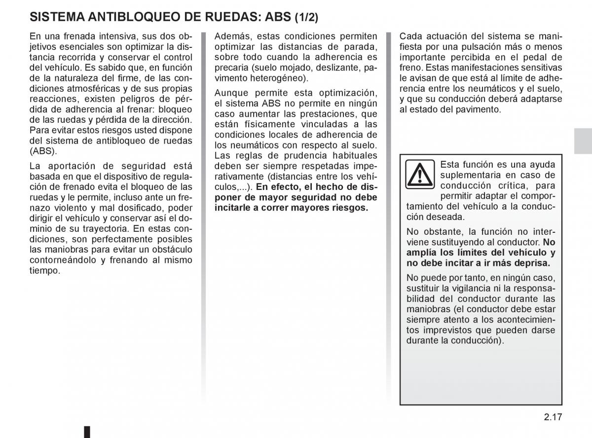 Renault Clio III 3 manual del propietario / page 111