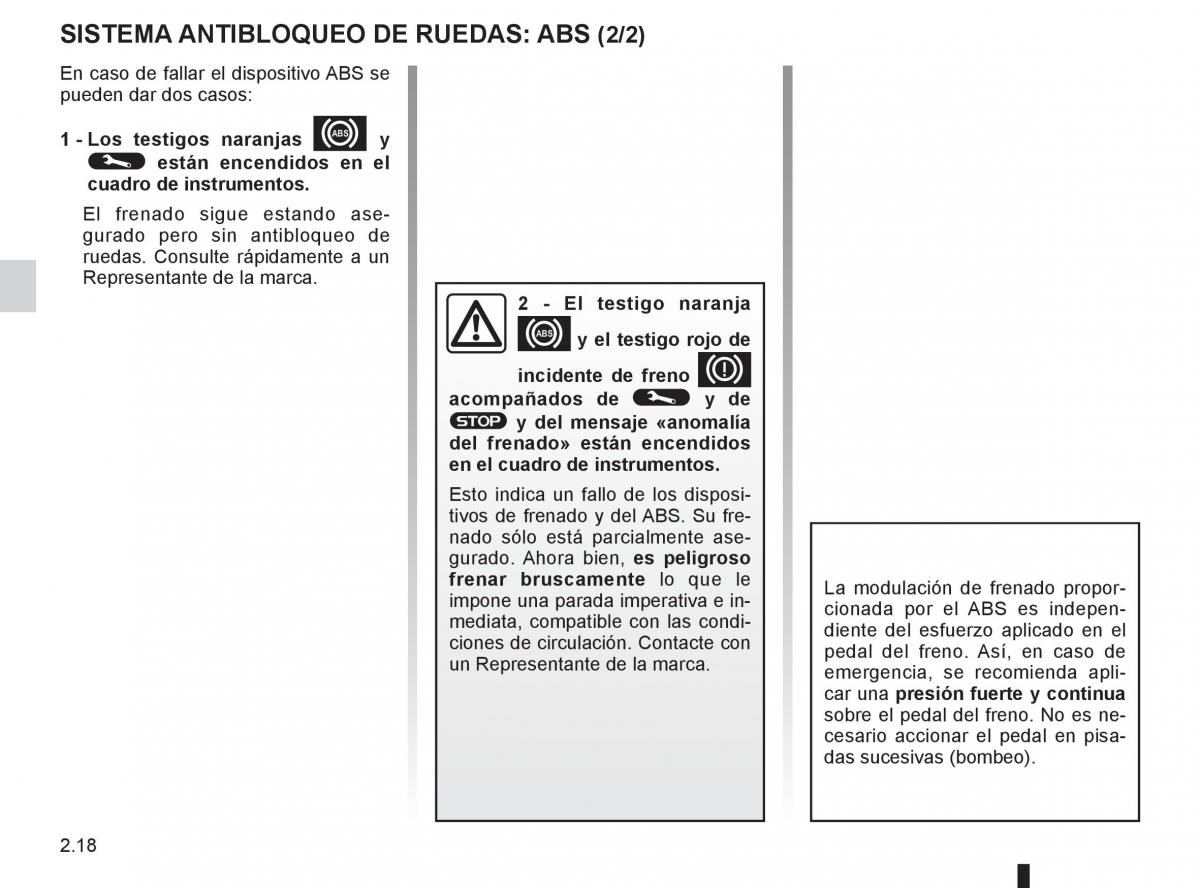 Renault Clio III 3 manual del propietario / page 112