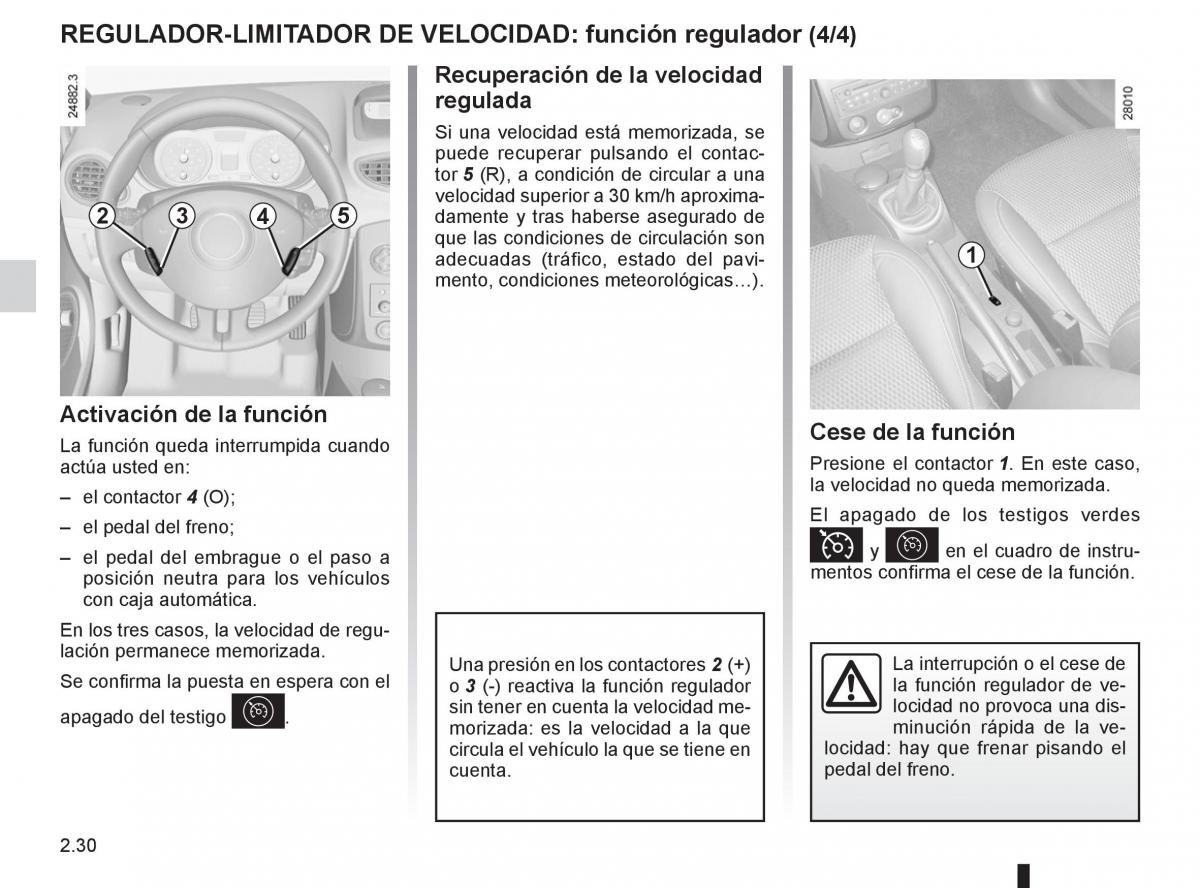 Renault Clio III 3 manual del propietario / page 124