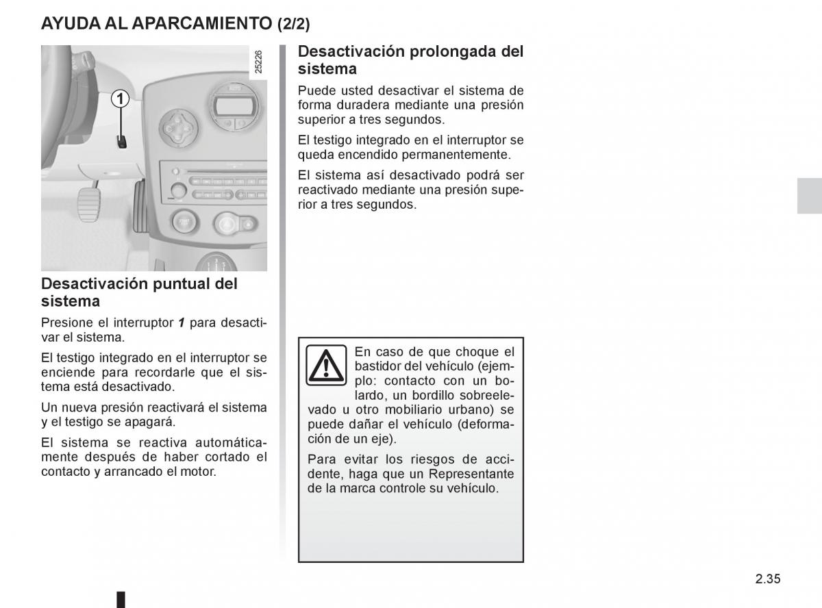 Renault Clio III 3 manual del propietario / page 129