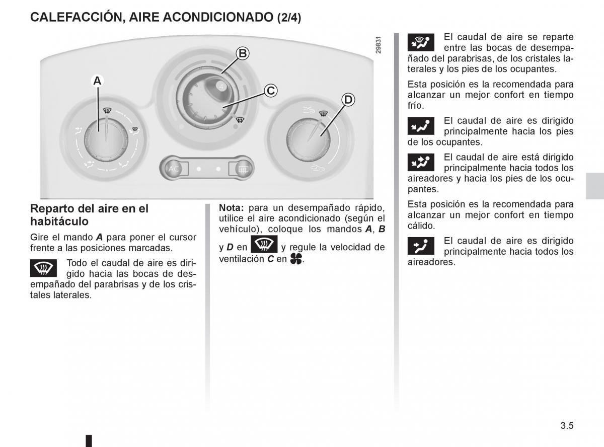 Renault Clio III 3 manual del propietario / page 135