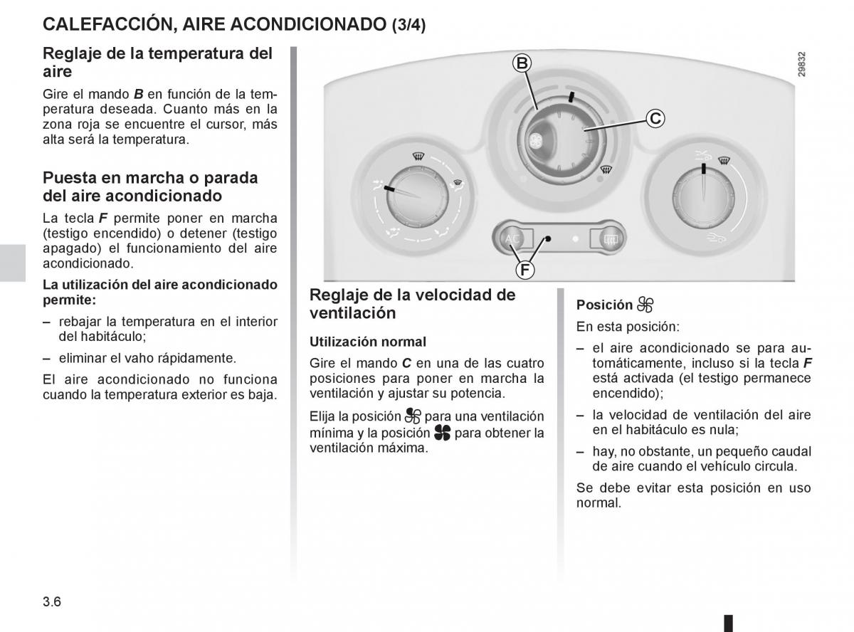 Renault Clio III 3 manual del propietario / page 136