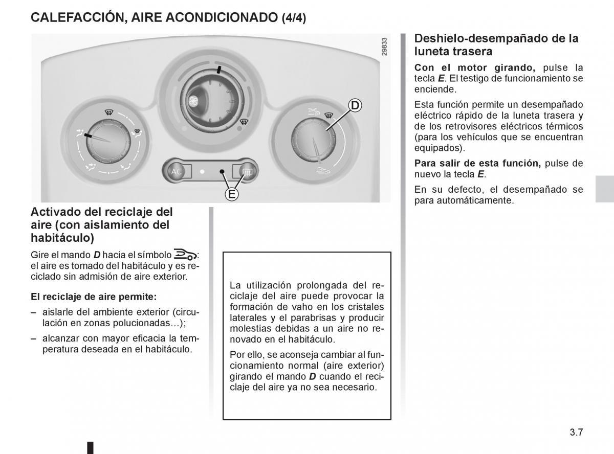 Renault Clio III 3 manual del propietario / page 137