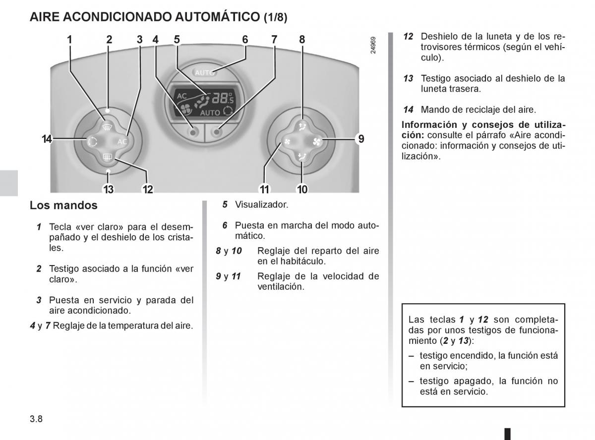 Renault Clio III 3 manual del propietario / page 138