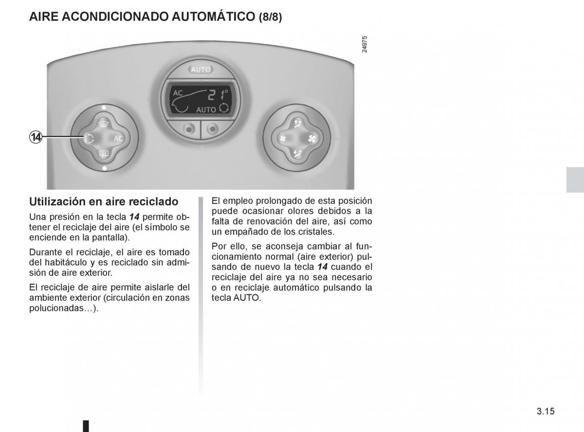 Renault Clio III 3 manual del propietario / page 145