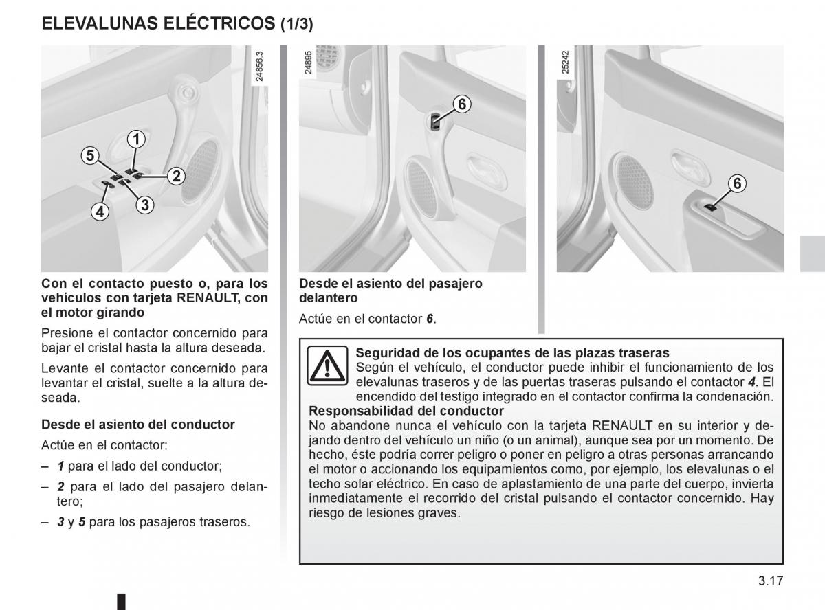 Renault Clio III 3 manual del propietario / page 147