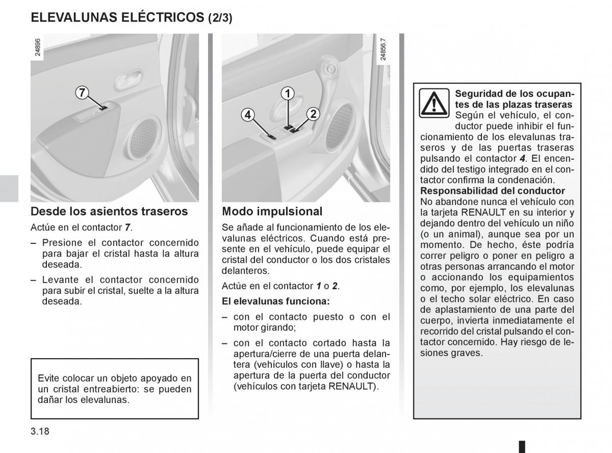 Renault Clio III 3 manual del propietario / page 148