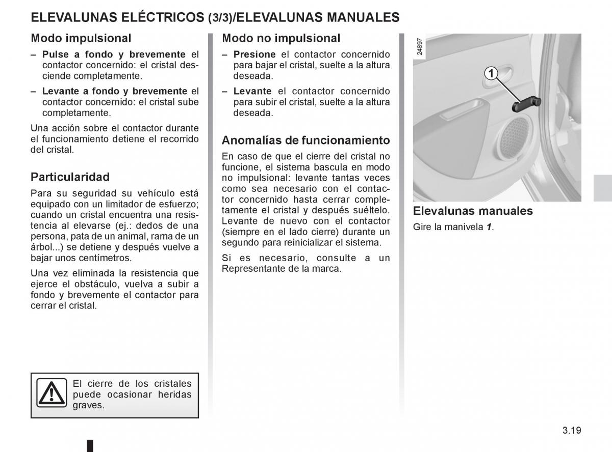 Renault Clio III 3 manual del propietario / page 149