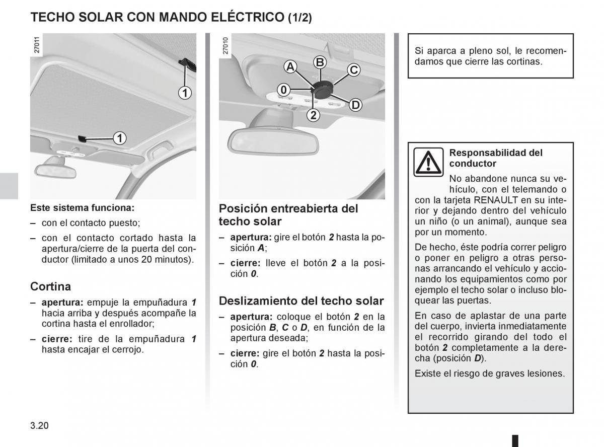 Renault Clio III 3 manual del propietario / page 150