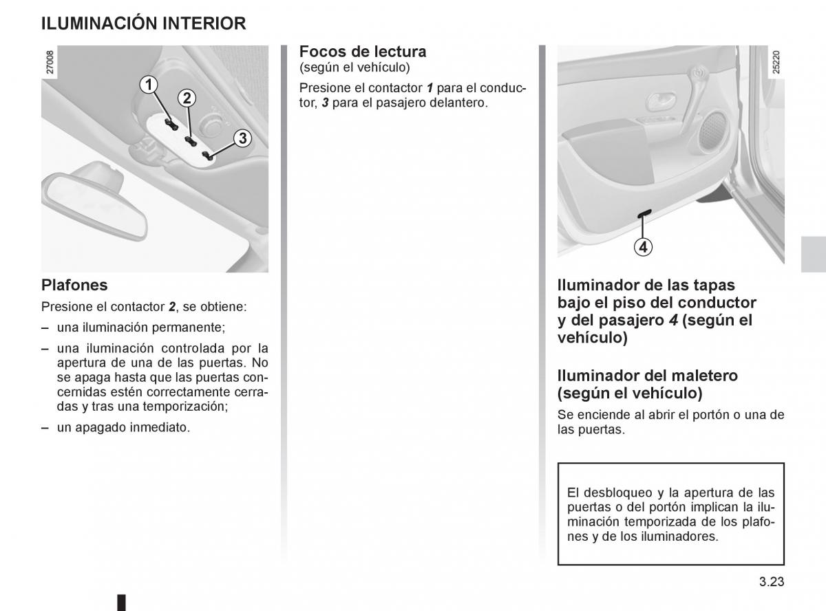 Renault Clio III 3 manual del propietario / page 153