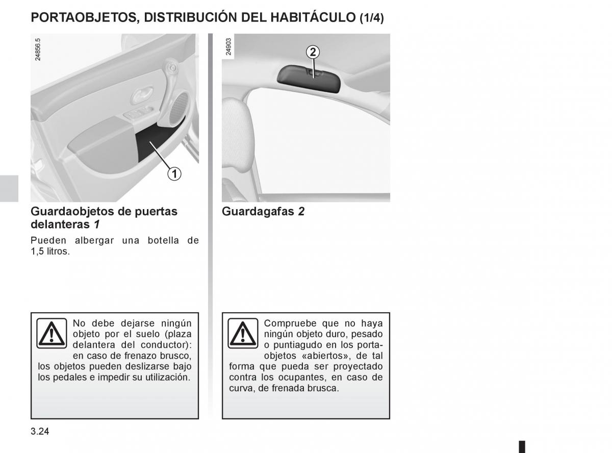 Renault Clio III 3 manual del propietario / page 154