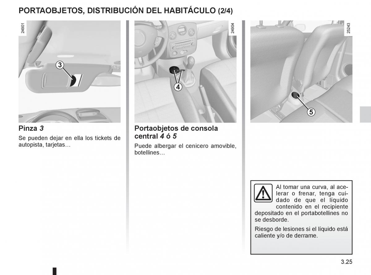 Renault Clio III 3 manual del propietario / page 155