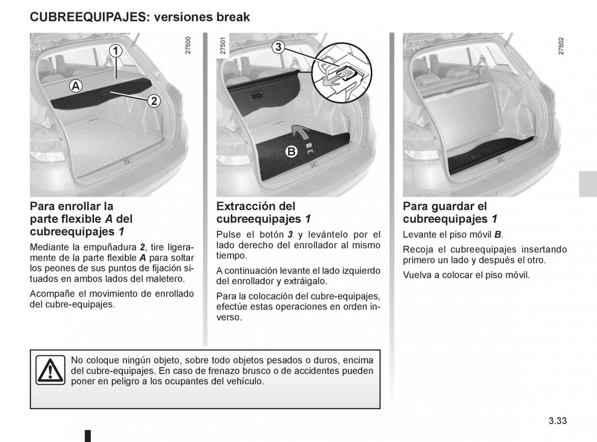 Renault Clio III 3 manual del propietario / page 163