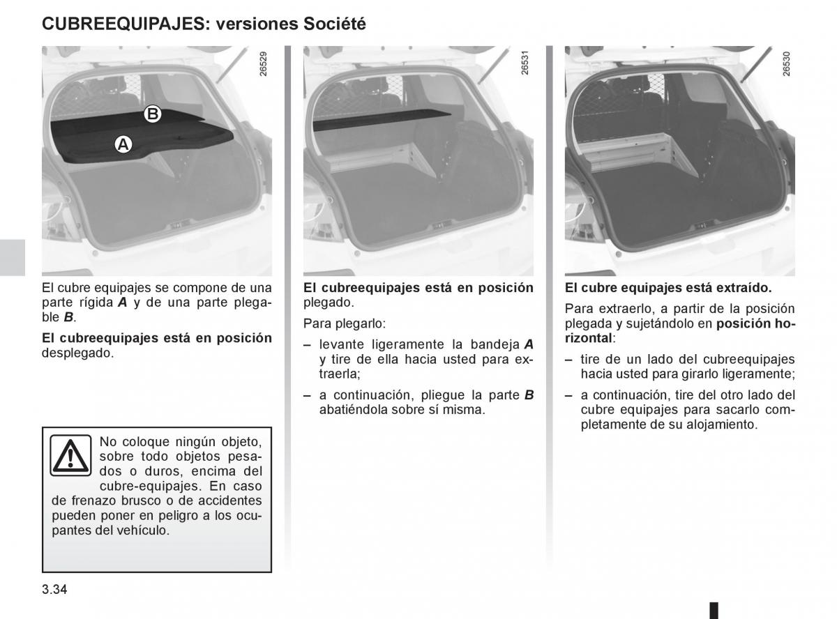 Renault Clio III 3 manual del propietario / page 164