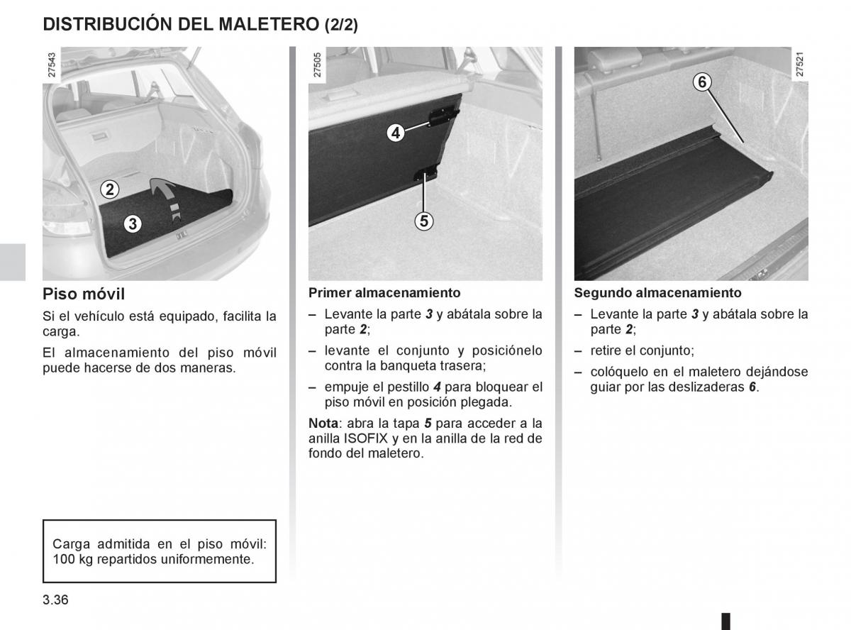 Renault Clio III 3 manual del propietario / page 166