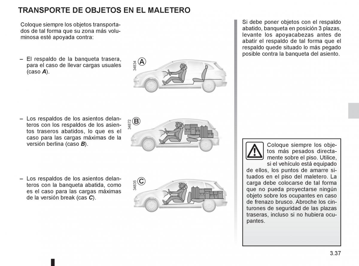 Renault Clio III 3 manual del propietario / page 167