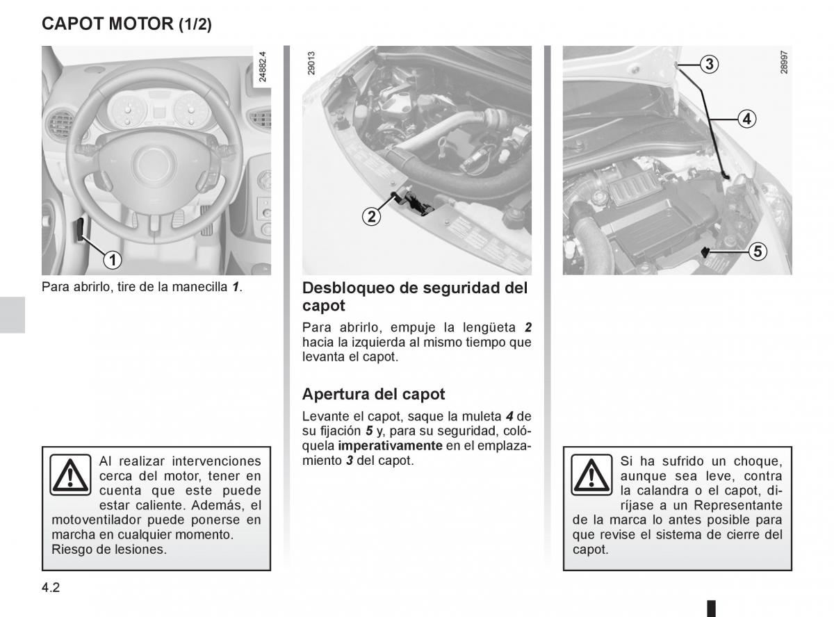 Renault Clio III 3 manual del propietario / page 174