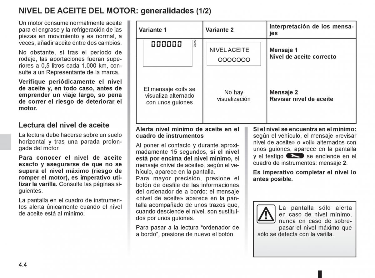 Renault Clio III 3 manual del propietario / page 176