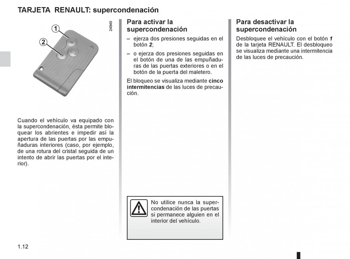 Renault Clio III 3 manual del propietario / page 18