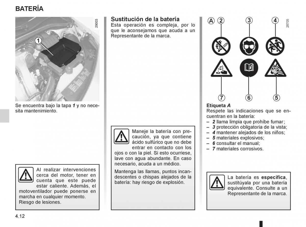 Renault Clio III 3 manual del propietario / page 184