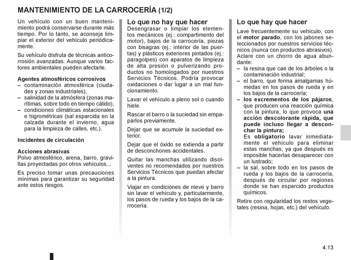 Renault Clio III 3 manual del propietario / page 185