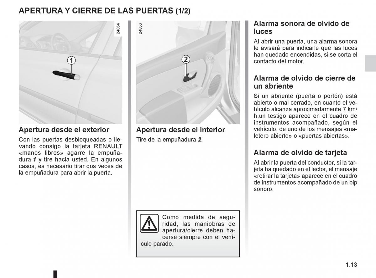 Renault Clio III 3 manual del propietario / page 19