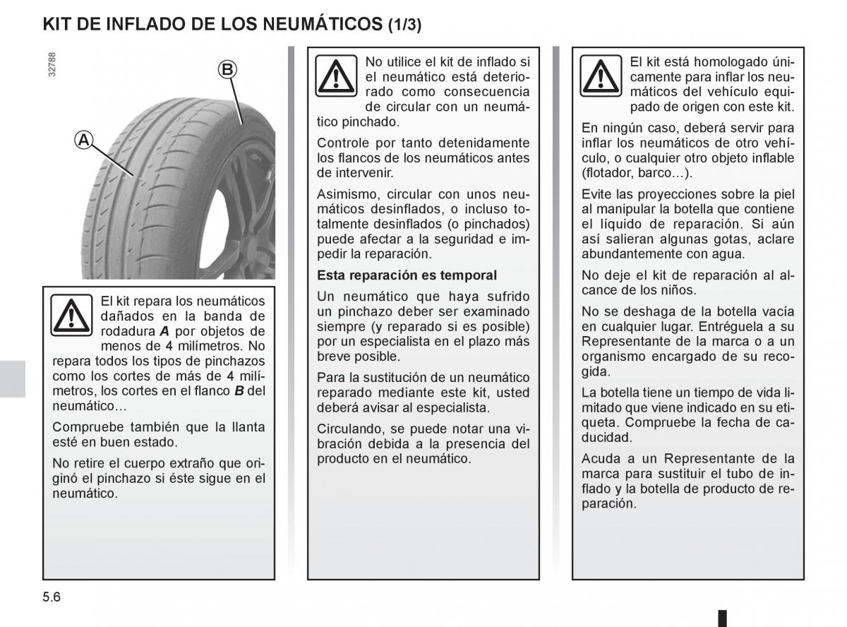 Renault Clio III 3 manual del propietario / page 194