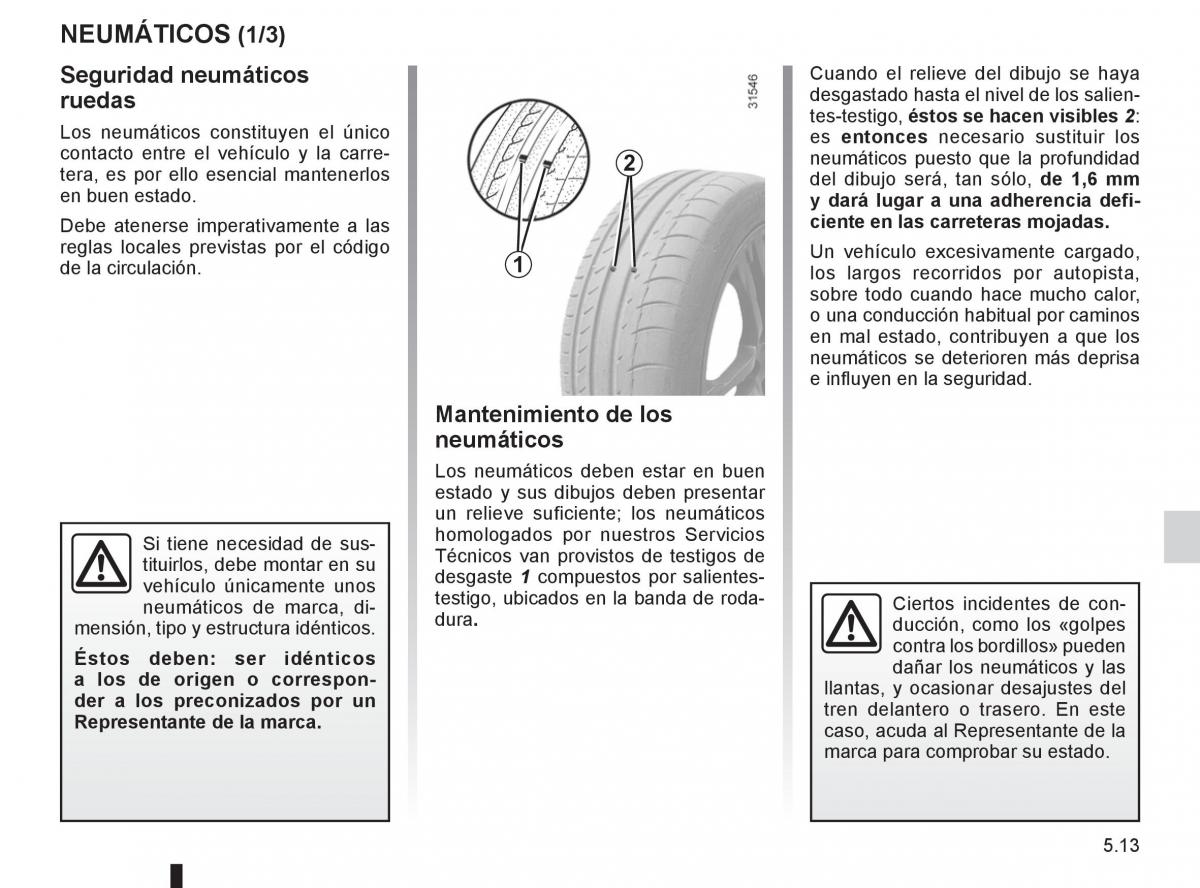 Renault Clio III 3 manual del propietario / page 201